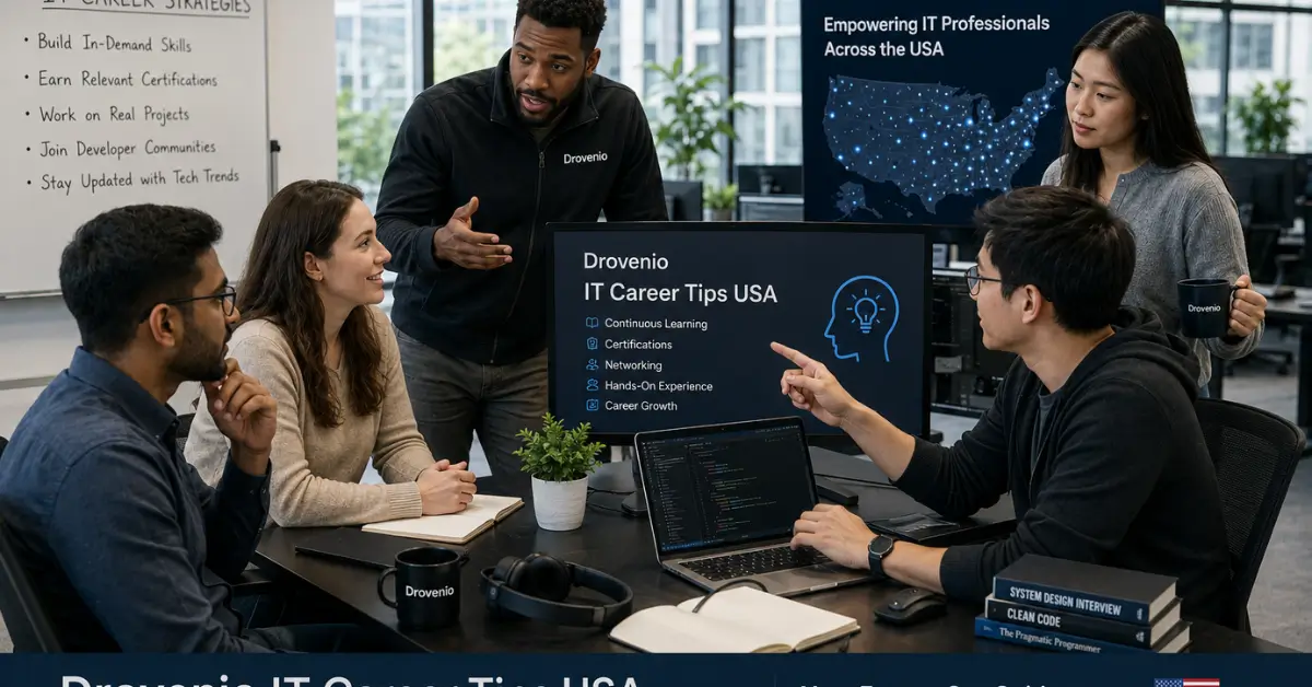 Drovenio IT Career Tips USA: Build Your Tech Career Fast